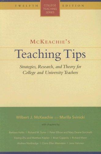 McKeachie's teaching tips