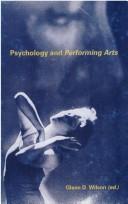Psychology and Performing Arts