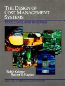 The design of cost management systems