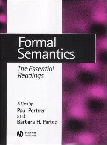 Formal semantics