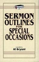 Sermon Outlines for Special Occasions