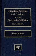 Adhesives, Sealants, and Coatings for the Electronics Industry