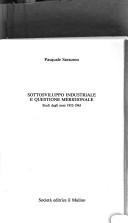 Sottosviluppo industriale e questione meridionale