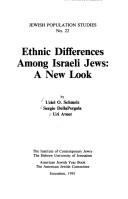 Ethnic Differences Among Israeli Jews