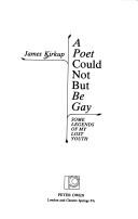 A poet could not but be gay