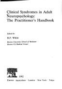 Clinical syndromes in adult neuropsychology