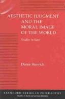 Aesthetic Judgment and the Moral Image of the World