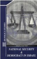 National security and democracy in Israel
