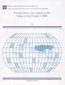 Foreign direct investment in the states of the former USSR