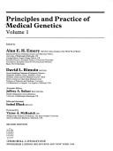 Principles and practice of medical genetics