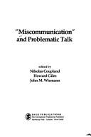 "Miscommunication" and problematic talk
