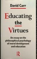 Educating the Virtues