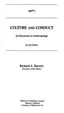 Culture and conduct