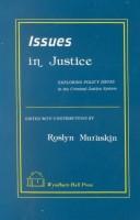 Issues in justice