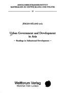 Urban Government and Development in Asia