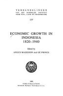 Economic growth in Indonesia, 1820-1940