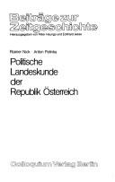 Politische Landeskunde der Republik Österreich