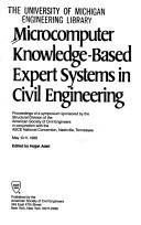Microcomputer Knowledge-Based Expert Systems in Civil Engineering