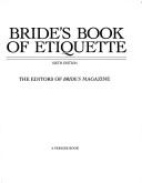 Bride's Book of Etiquette
