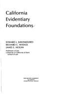 California Evidentiary Foundations
