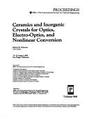 Ceramics and Inorganic Crystals for Optics, Electro-Optics, and Nonlinear Conversion