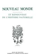 Nouveau monde et renouveau de l'histoire naturelle