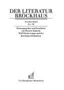 Der Literatur Brockhaus (German Edition)