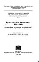 Österreich im Europarat 1956-1986