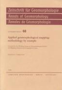 Applied Geomorphological Mapping