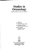 Studies in Orientology