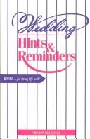 Wedding hints & reminders