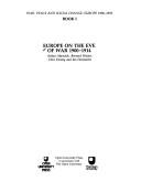 Europe: Eve of War 1900-1914
