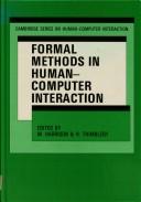Formal methods in human-computer interaction