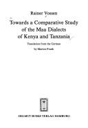 Towards a Comparative Study of the Maa Dialects of Kenya and Tanzania
