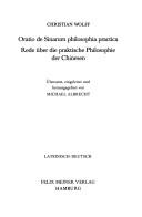 Oratio de Sinarum philosophia practica =