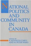 National Politics and Community in Canada