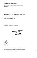 Prace historyczne