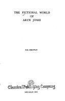 The Fictional World of Arun Joshi