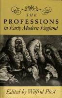 The Professions in Early Modern England