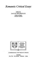 Romantic Critical Essays