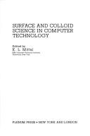 Surface and Colloid Science in Computer Technology