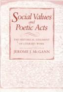 Social Values and Poetic Acts