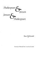 Shakespeare and Jonson/Jonson and Shakespeare