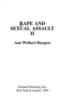 Rape and Sexual Assault II