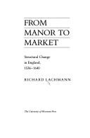 From manor to market