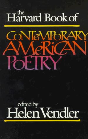 The Harvard Book of Contemporary American Poetry