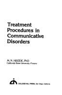 Treatment Procedures in Communicative Disorders