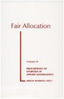 Fair allocation