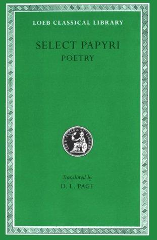 Literary Papyri: Poetry
