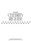 Earl Blackwell's celebrity register
